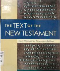 THE TEXT OF THE NEW TESTAMENT